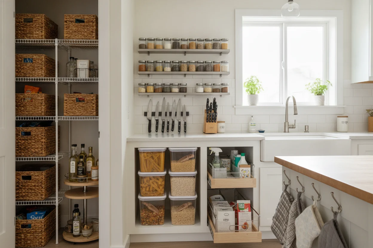 Home Organization for Beginners in the Kitchen 