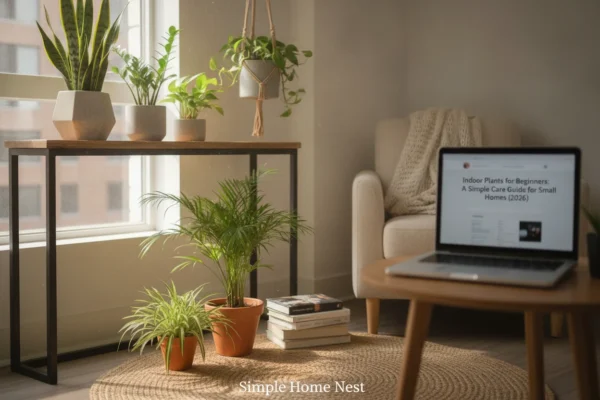 Indoor Plants for Beginners: A Simple Care Guide for Small Homes (2026)