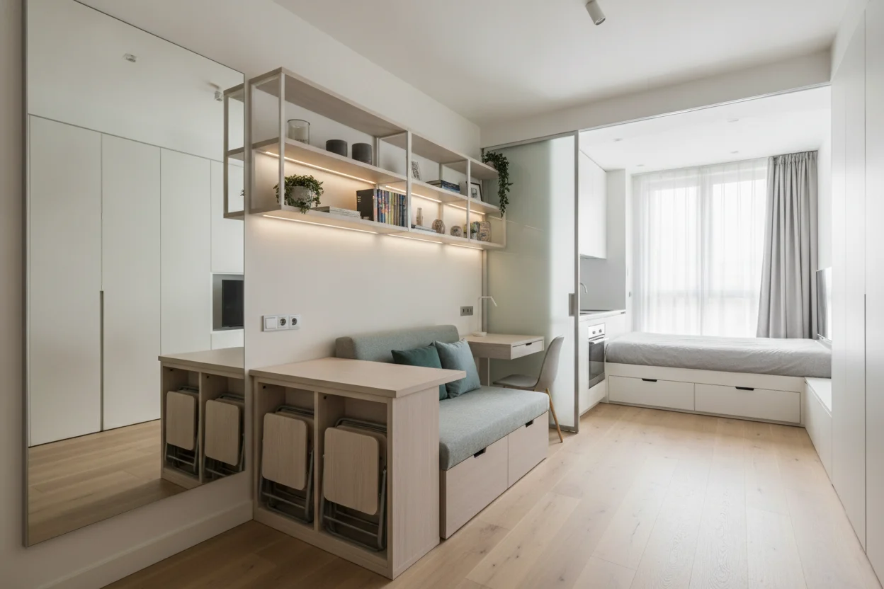 Small Space Living Smart Ideas to Make a Small Home Feel Bigger 