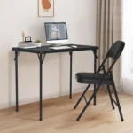 BOOSDEN Folding Card Table and Chairs Set (2-Pack)