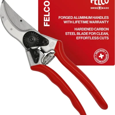 Felco F2 Pruning Shears – 9.25″ Swiss-Made Garden Clippers