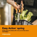 Fiskars 8″ SoftGrip Pruning Shears with Sheath