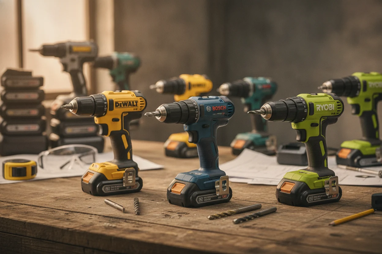 Choosing the Best Cordless Drills for Home Use 